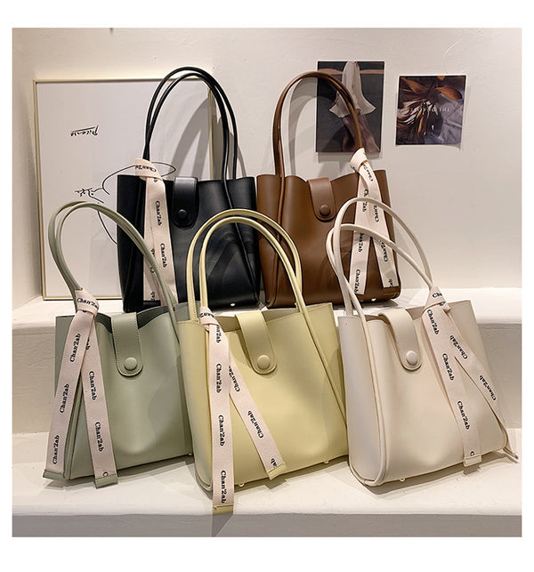 Bolso Shopper Grande Hombro con Letras