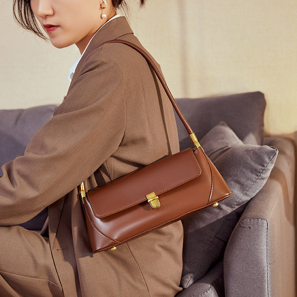 Bolso Baguette Piel Auténtica