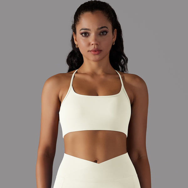 Cross sculpt bra