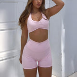 Conjunto Top y Shorts Casual