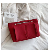 Bolso Fieltro Bordado Gran Capacidad