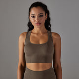 Seamless push sculpt bra