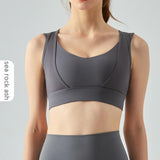 Sculpt one-piece run bra