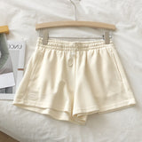 Shorts Deportivos Wide Leg Cintura Alta