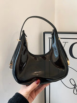Bolso Hombro PU con Transparencia