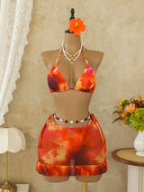 Bikini Boho Tres Piezas