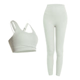 Back cross yoga set
