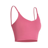 V-neck sculpt bra cami