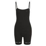 Sling Jumpsuit Shorts Women Running Sports Fitness Yoga Clothes