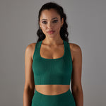 Seamless push sculpt bra