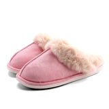 Velvet cozy slippers