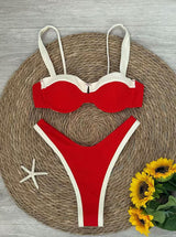 Bikini Talle Alto Bicolor