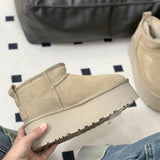 Botas de Nieve Suela Alta Forro Cálido