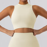 Half neck sculpt top