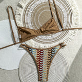 Bikini Boho Rayas