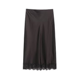 Conjunto Top y Falda de Encaje