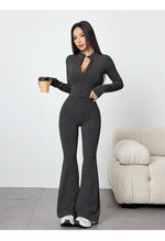 Zip flare yoga set