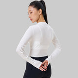 Thread crop sculpt top
