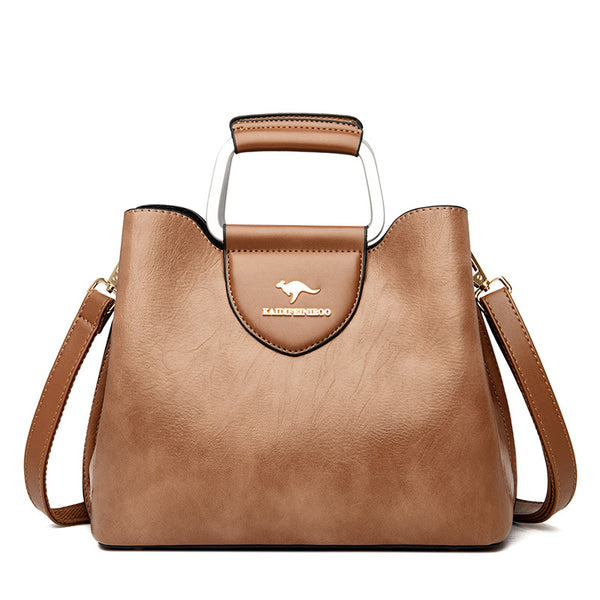Bolso Cubo Piel Bandolera