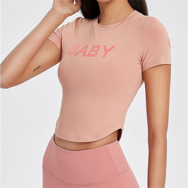 Top Fitness Crop Sin Costuras