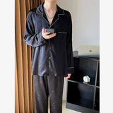 Pijama Seda Bordado Estilo Chino