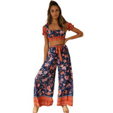Conjunto Vacacional Estampado Bohemio