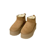 Botas de Nieve Suela Alta Forro Cálido