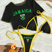 Bikini Tres Piezas Estampado