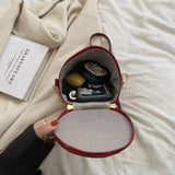 Bolso Cilíndrico Mini a Rayas