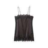 Conjunto Top y Falda de Encaje