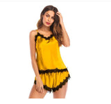 Camisón de Encaje Escote V