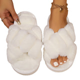 Fluffy cozy slippers
