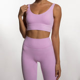 Nude yoga long sleeve set