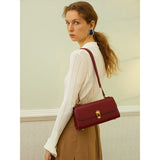 Bolso Baguette Piel Correa Ajustable