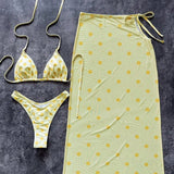 Bikini Retro Tres Piezas