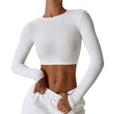 Thread crop sculpt top