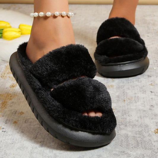 Cozy cloud slippers