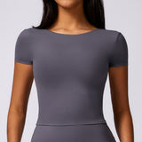 Brushed sculpt tee