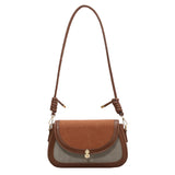 Bolso Cuadrado Retro con Cerradura