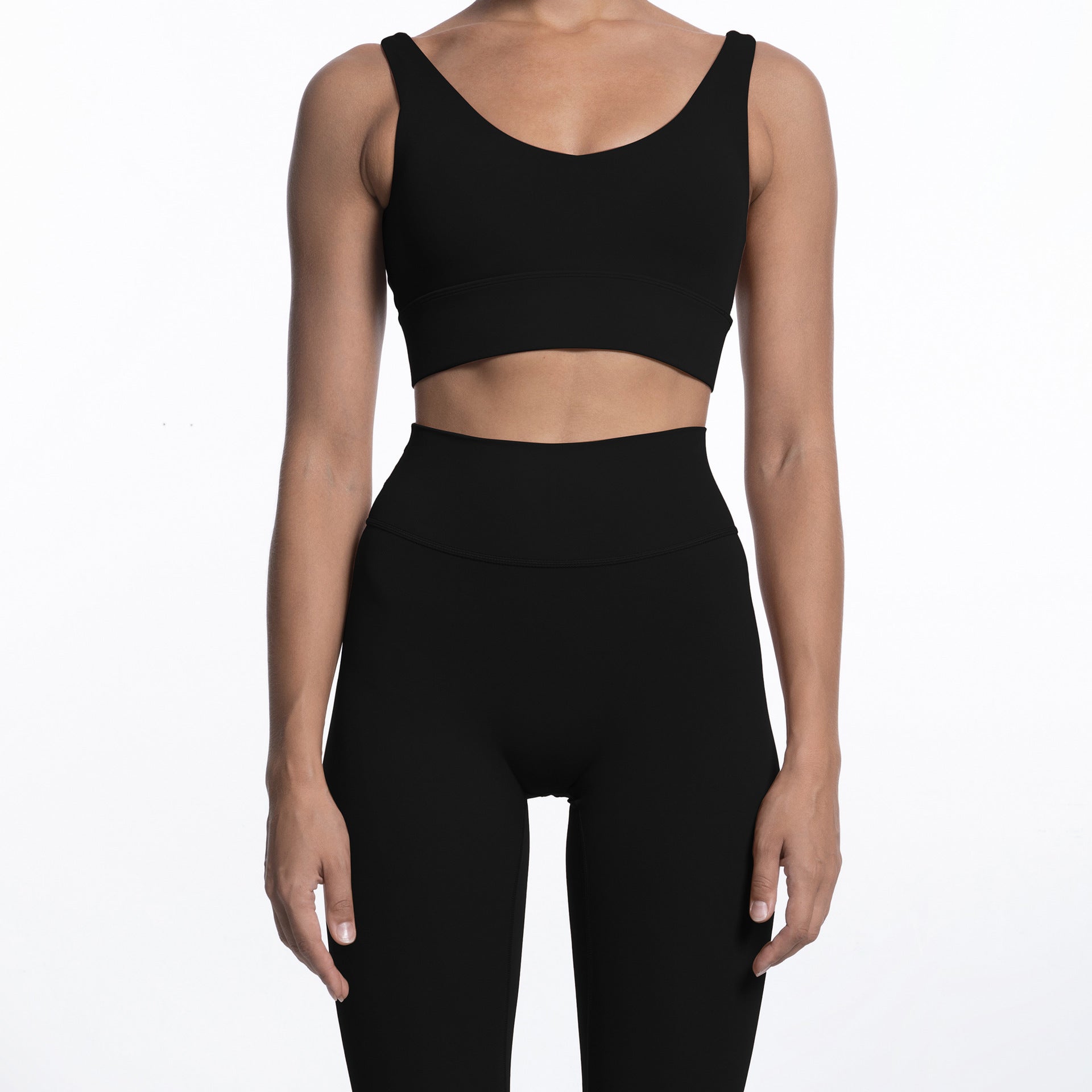 Nude yoga long sleeve set