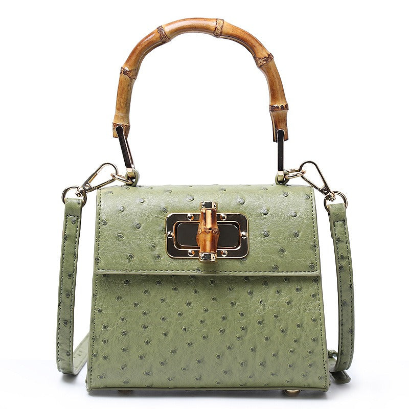 Bolso Bandolera Efecto Avestruz