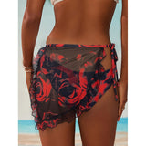 Bikini Halter con Falda