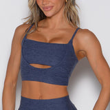 Hollow sculpt bra