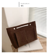 Bolso Fieltro Bordado Gran Capacidad