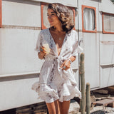 Vestido Maxi Boho Estampado Serpiente