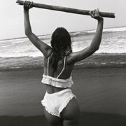 Camisola con Volantes Blanca