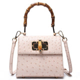 Bolso Bandolera Efecto Avestruz