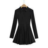 Conjunto Vestido Vuelo y Falda