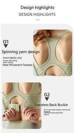 Sculpt one-piece run bra
