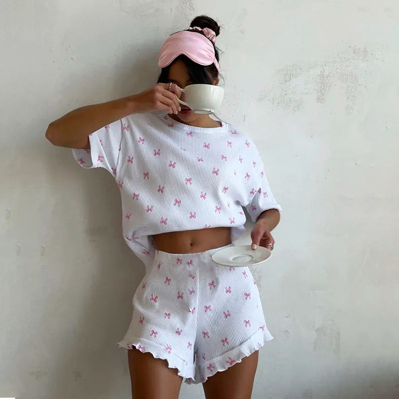 Conjunto corazón de verano